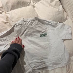 Mac miller self care t shirt cropped